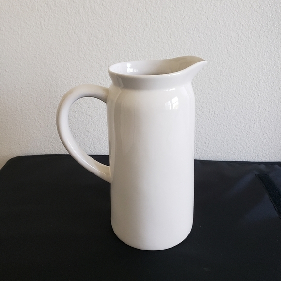 Rae Dunn GAME DAY Pitcher 9 1/4" Tall  Cream Color - Picture 6 of 12